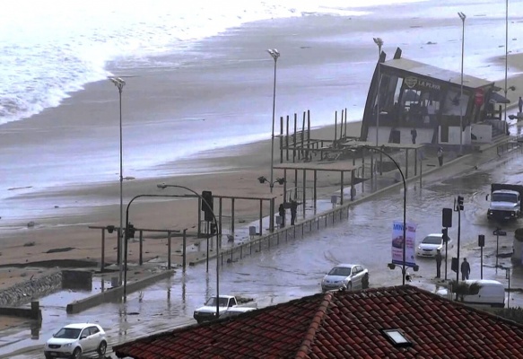 La inundación de playas en el mundo y su impacto en el litoral chileno