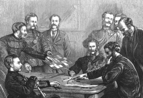 Simulación de conflicto militar en Europa con IA