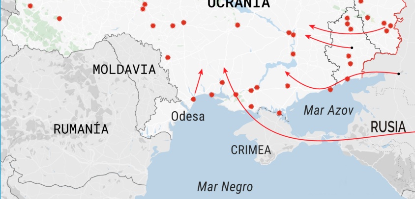 Apuntes marítimos de la invasión rusa a Ucrania