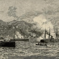 La flotilla de Balmaceda en la guerra civil de 1891