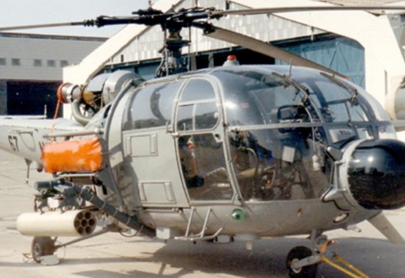 Los helicópteros Alouette SH-9 en la Armada de Chile