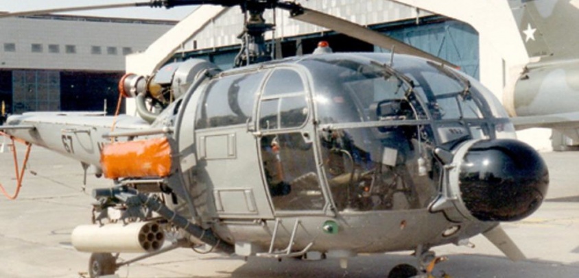 Los helicópteros Alouette SH-9 en la Armada de Chile