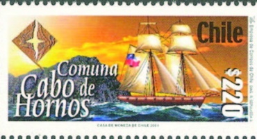 El Cabo de Hornos en la filatelia chilena