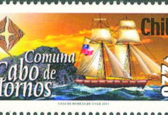 El Cabo de Hornos en la filatelia chilena