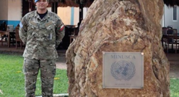 Oficial de la Armada se Integra a la Misión de Paz en República Centroafricana