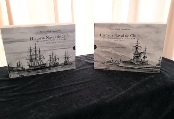 Libro Historia Naval de Chile: Una narrativa en imágenes