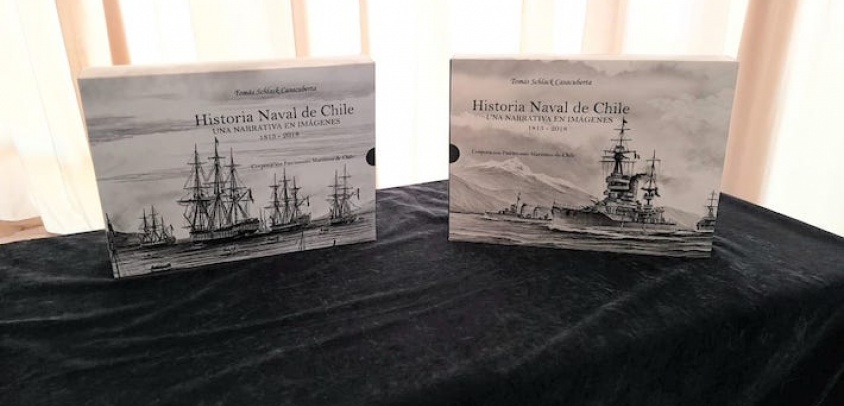 Libro Historia Naval de Chile: Una narrativa en imágenes