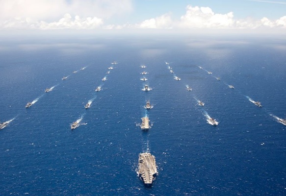La versión 25  del ejercicio naval más grande del mundo
