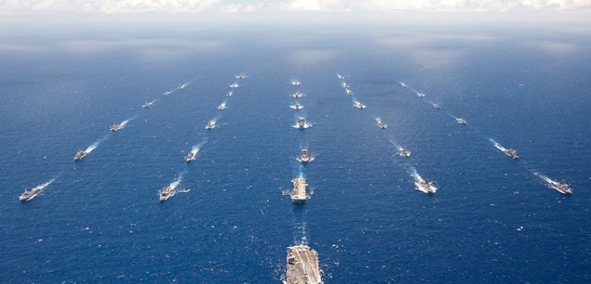 La versión 25  del ejercicio naval más grande del mundo