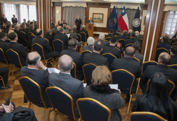 Ceremonia aniversario 134º de la Revista de Marina