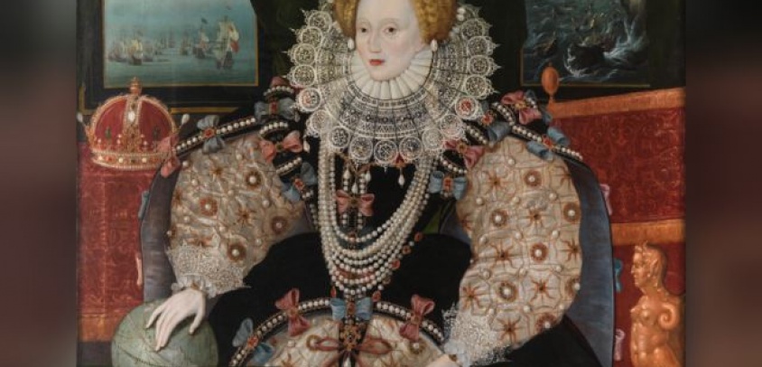 A Queen of England, a Queen of Chile and the Armada Portrait