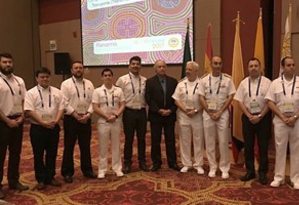Delegación de la Armada participa en Congreso Panamericano de Ingeniería Naval