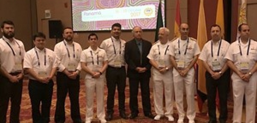 Delegación de la Armada participa en Congreso Panamericano de Ingeniería Naval