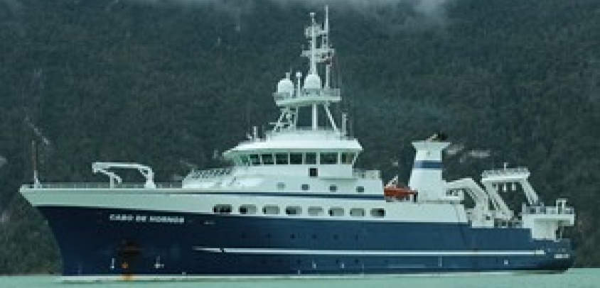 Con la participación de seis instituciones académicas se dio inicio al crucero "CIMAR 23 Fiordos"