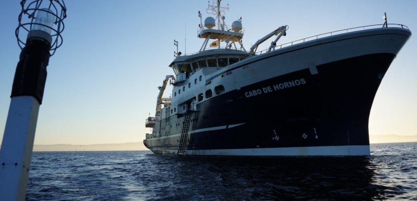 El AGS 61 Cabo de Hornos en la investigación científica marina