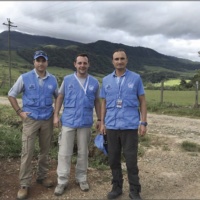 Marinos chilenos en la misión de Naciones Unidas en Colombia
